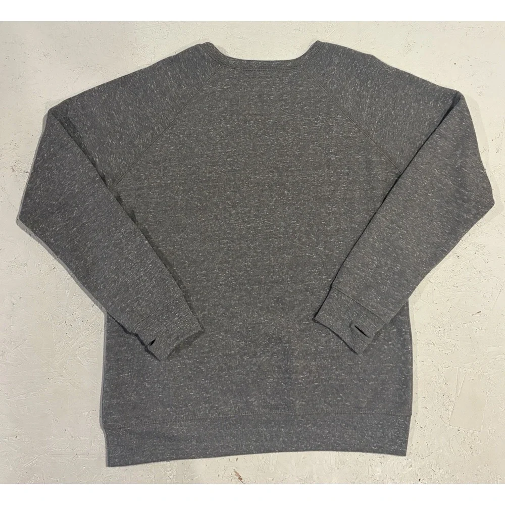 Pressbox Kansas Jayhawks Crewneck Sweatshirt Womens Large Gray Pullover Football